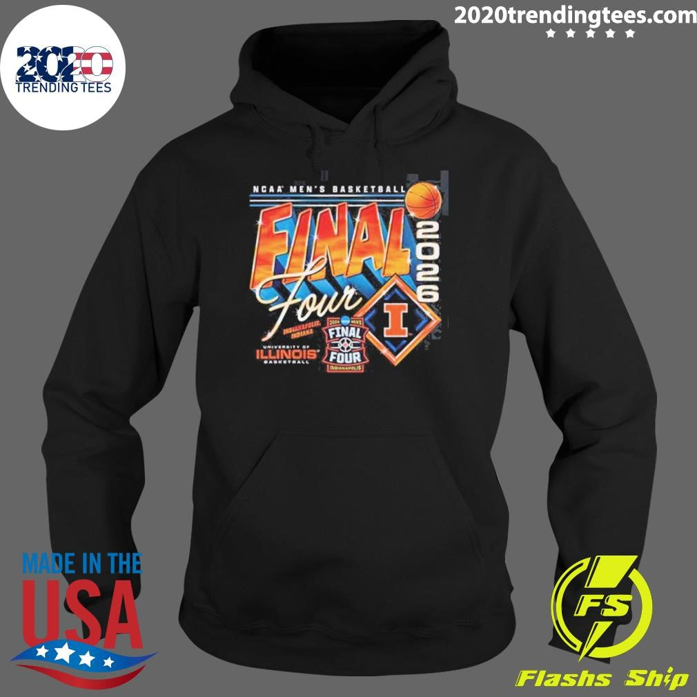 Illinois Fighting Illini Men’s Basketball 2026 NCAA Final Four Streetwear Shirt