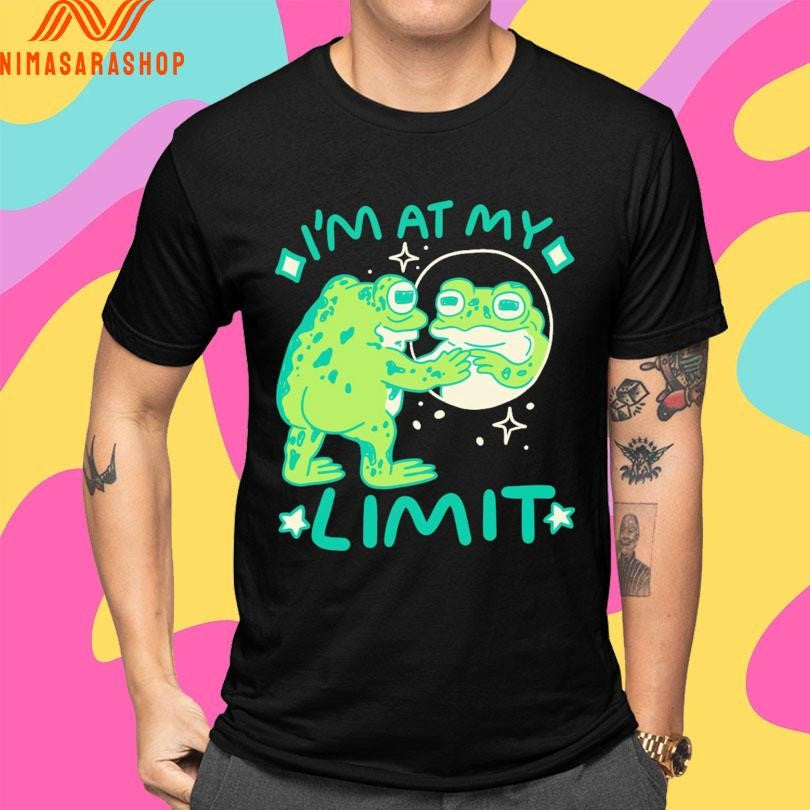 I’m At My Limit Frog Shirts