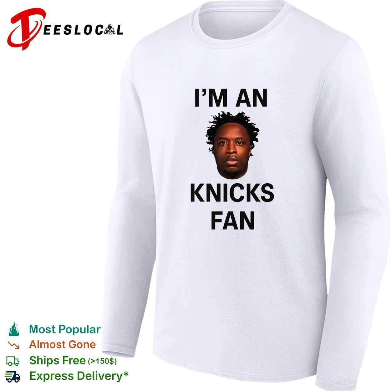 I’m a Knicks fan face meme shirt