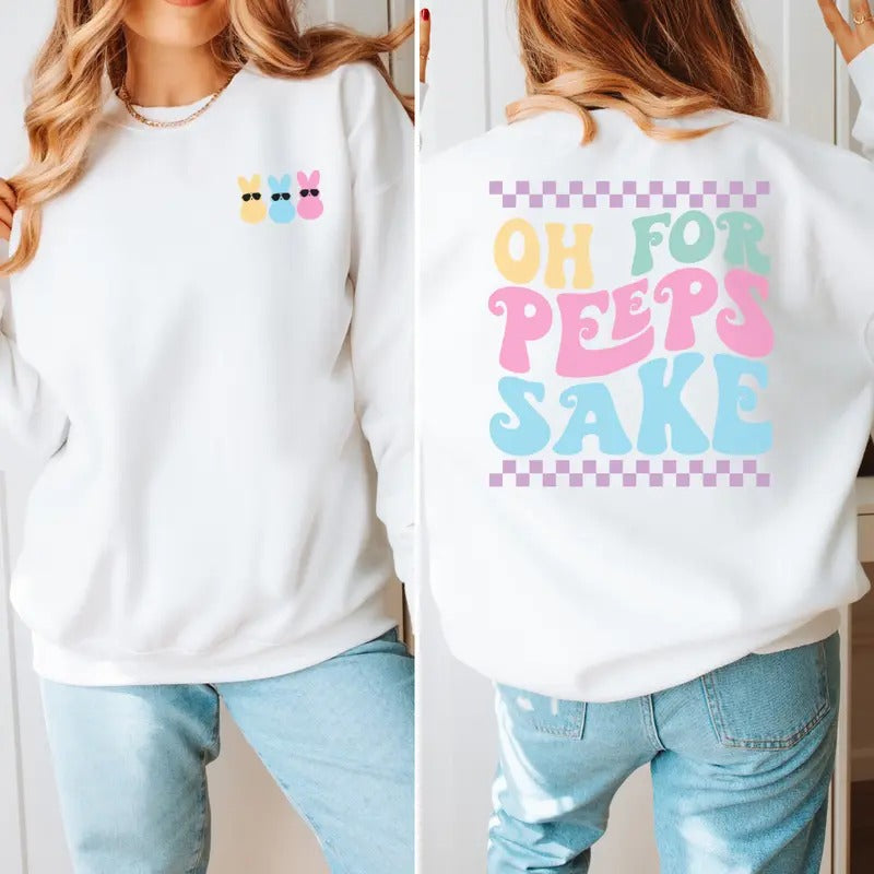 Imperial The Label Oh For Peeps Sake Easter Design | Perfect for Gifting, Celebrations & Spring Wear | Unisex T-Shirt or...