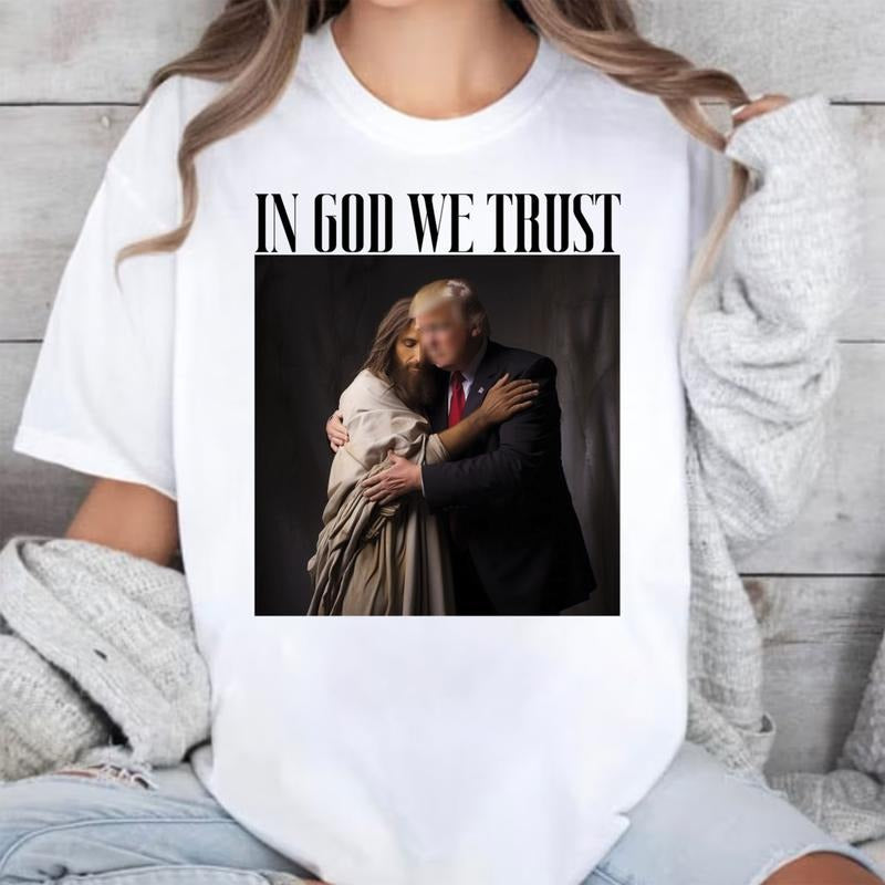 In God We Trust TruUmMp MA GA Mugshot Thuglife shirt,Trending Tee, Country Music Concert Merch, Fathers day shirt Hoodie...