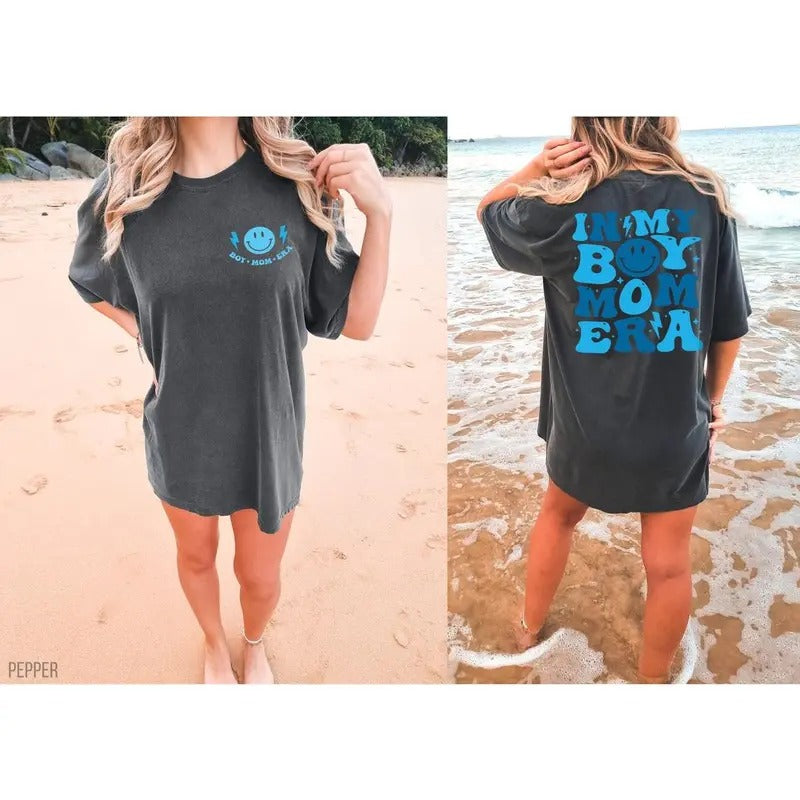 In My Boy Mom Era Shirt, Boy Mom Club Tshirt, Boy Mama Tee, New Mom Gift,Boy Mama Era Shirts,Gift For Her,Boy Mom Era...