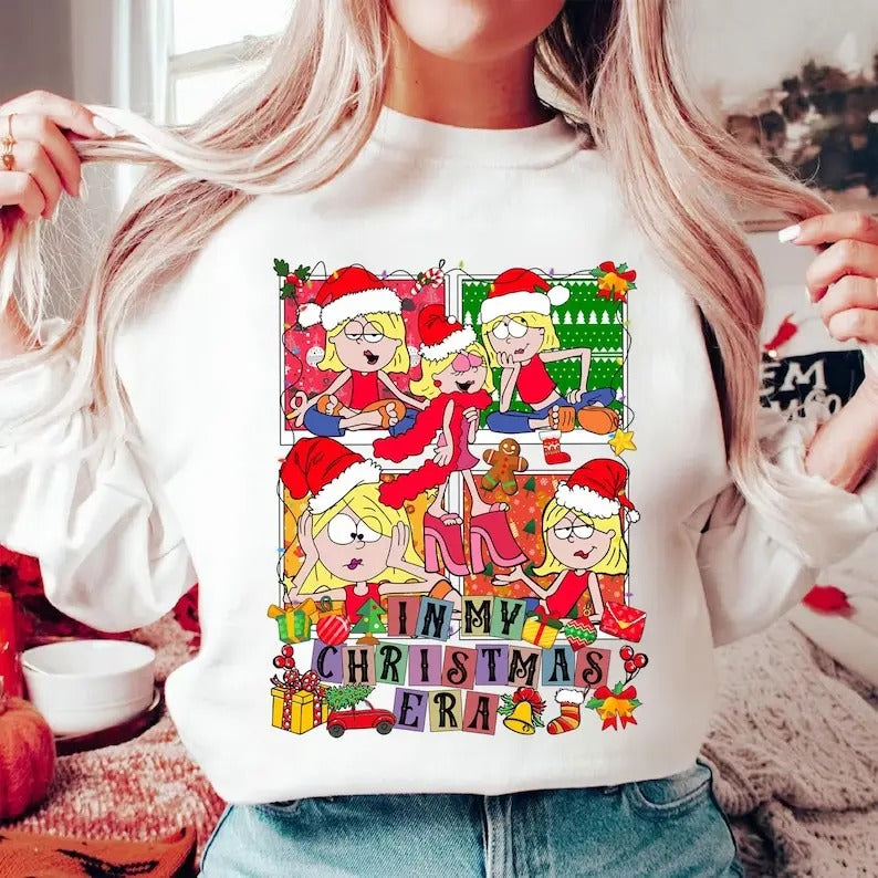 In My Christmas Era Lizze McGuire Sweatshirt, This Is What Dreams Are Made Of, Cartoon Lizzie McGuire PSweatshirt Shirt...