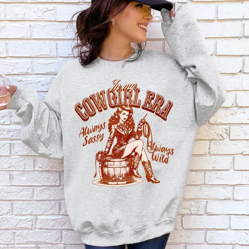 My Cowgirl Era Sassy Western Country Crew Neck T-Shirts, Hoodie, Sweatshirt