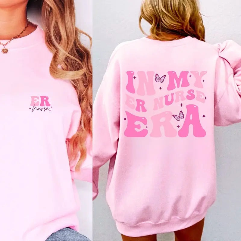 In My Emergency Nurse Era Sweatshirt Shirt Hoodie | PrintMintTees.com