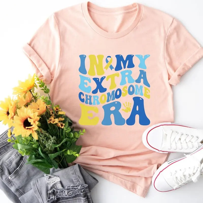 In My Extra Chromosome Era Sweatshirt Cotton Sweaters Shirt Hoodie | PrintMintTees.com