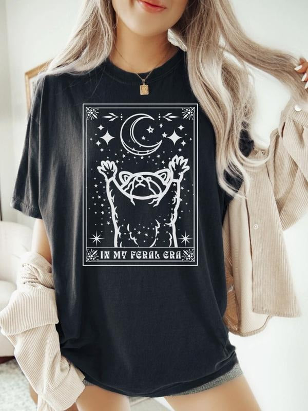 In My Feral Era Shirt Raccoon Shirt Mystical Tee Raccoon Gifts Racoon Tshirt Tarot Card Shirt Shirts That Go Hard Top...