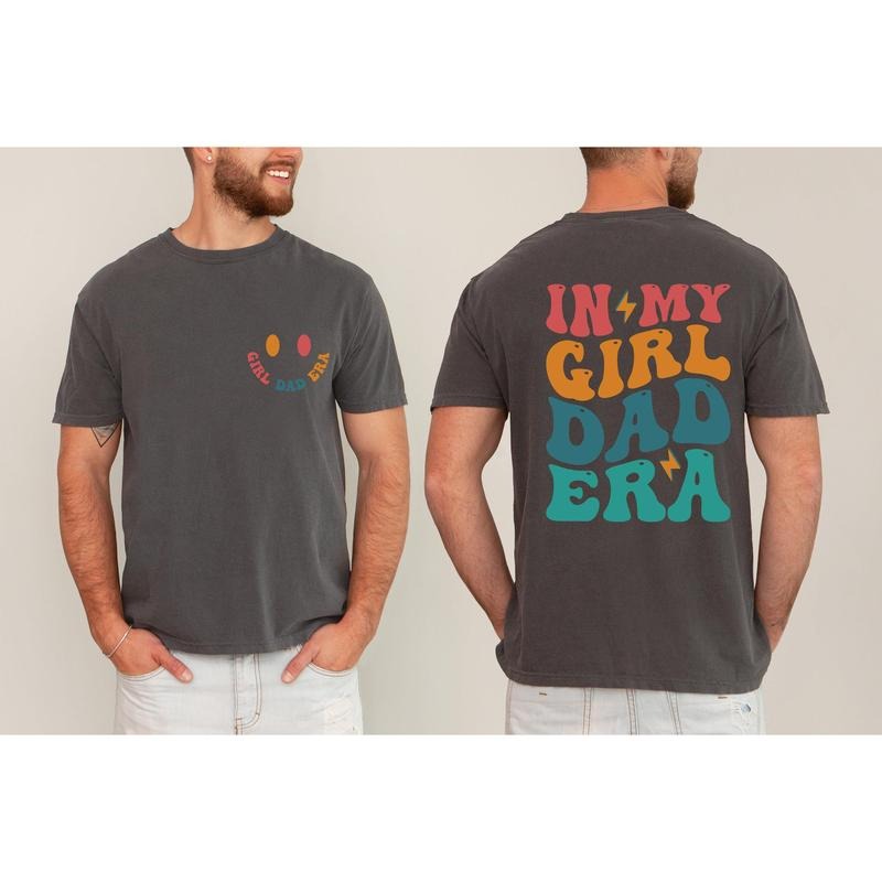 In My Girl Dad Era, Father's Day, Husband, Dad, Gender Reveal, Baby Shower Tshirt, Women's Crew Neck, Crewneck Hoodie,...