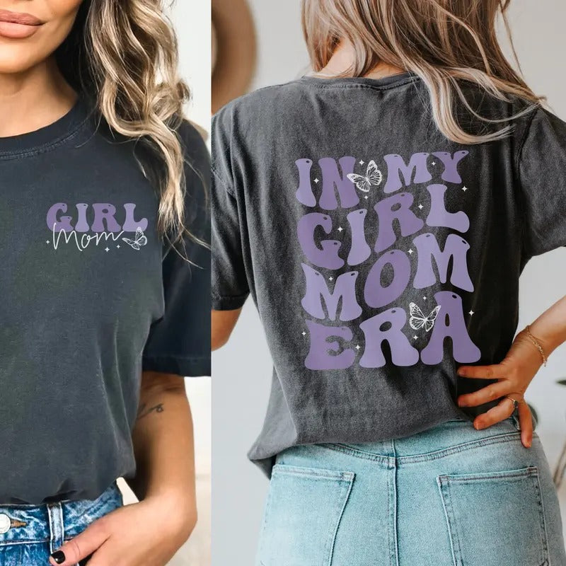 In My Girl Mom Era Shirt Girl Mama Era Gift Hoodie Sweatshirt | PrintMintTees.com
