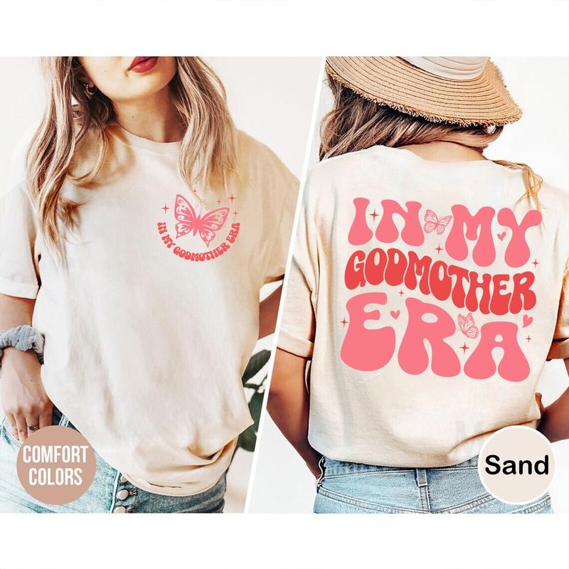My Godmother Era Godmother God Mama Godmother Shirt Godmother Retro Concert Godmom T-Shirts, Hoodie, Sweatshirt