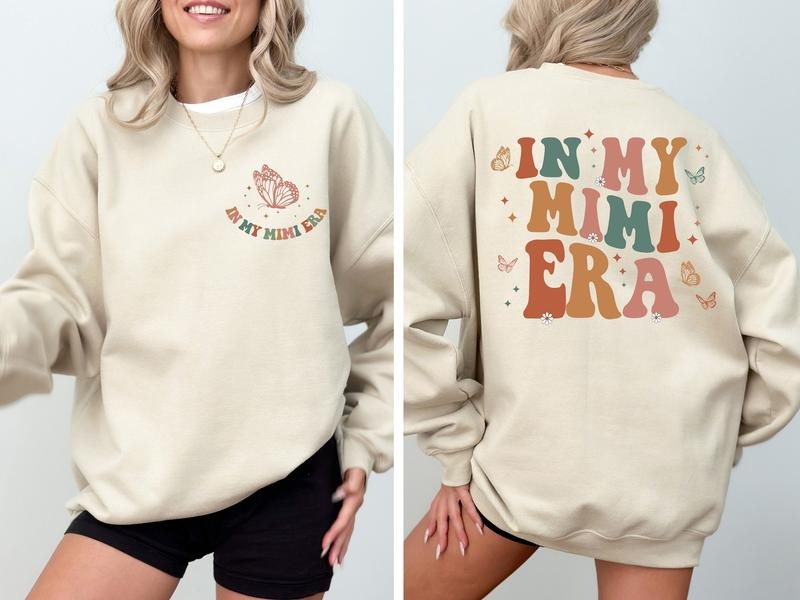 In My Mimi Era Shirt Christmas Gift For Mimi Family Shirt Shirt For Mimi Gift For New Grandma Mother's Day Gift Cute Gift...