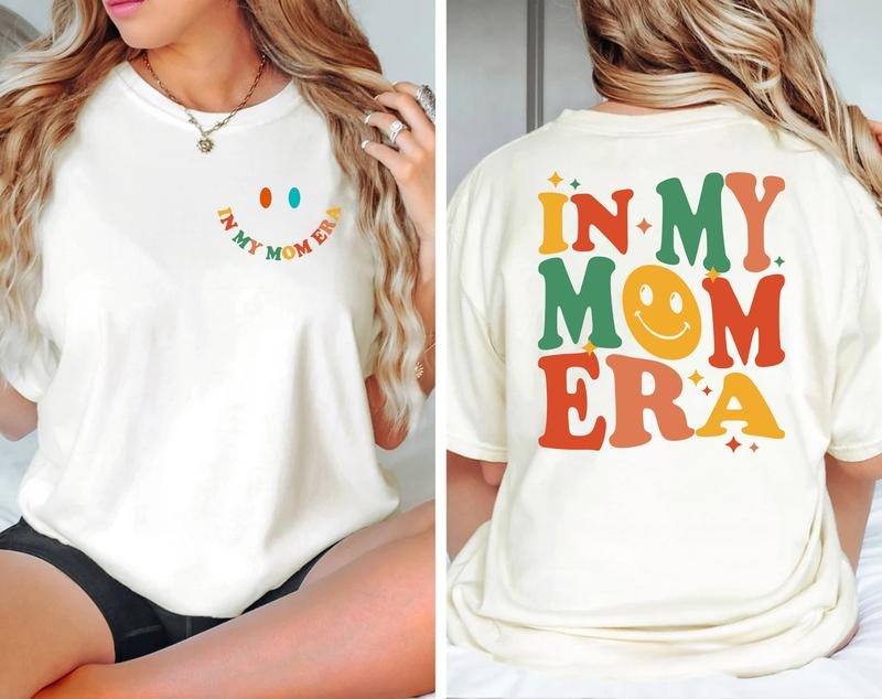 My Mom Era Mom Retro Mom Shirt Mom Mom Concert Shirt Cotton Fabric T-Shirts, Hoodie, Sweatshirt