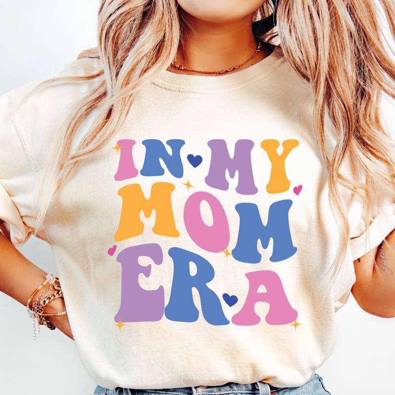 In My Mom Era T-shirt, Retro Concert Shirt, Mom Shirt, Gift for Mom, Mom Birthday Gift, Mama Shirt, New Mom, Mom Era...