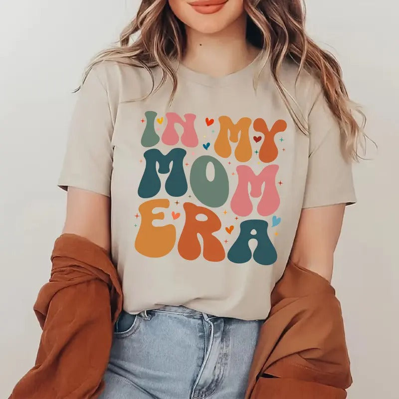 My Mom Era Retro Concert Shirt Mom Shirt Mom Mom Mama Shirt New Mom Pregnancy T-Shirts, Hoodie, Sweatshirt