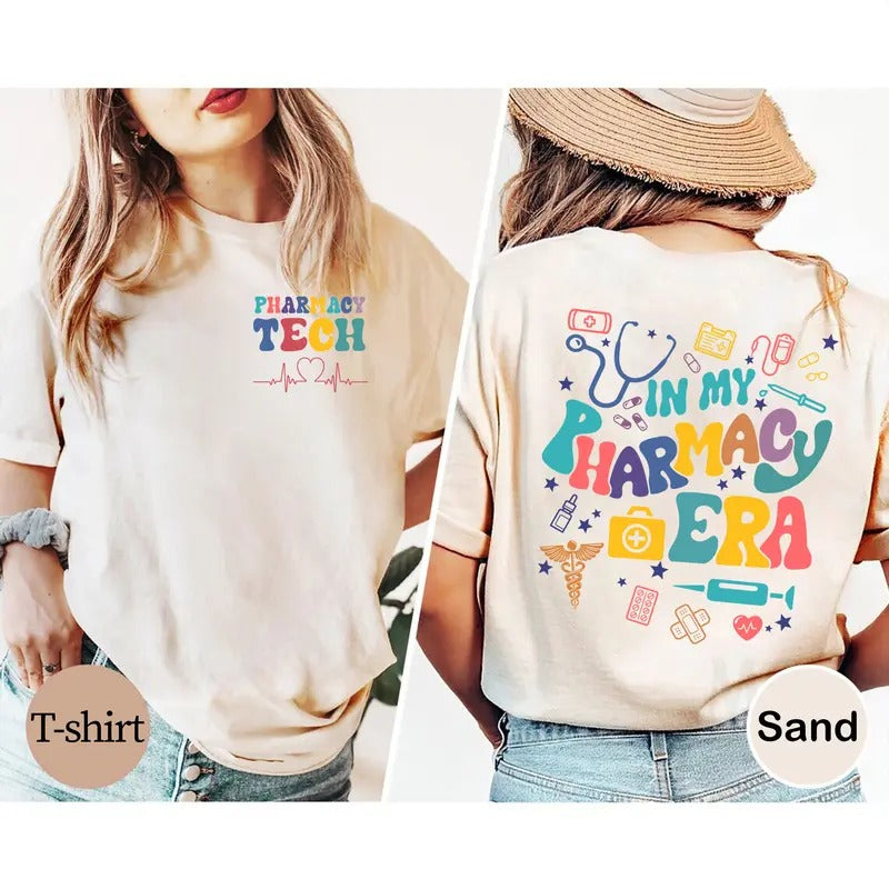 In My Pharmacy Era T-shirt, Pharmacist Gift, Pharmacy Shirt, Pharmacy Student, Pharmacy Technician, Nurse Tee Hoodie...