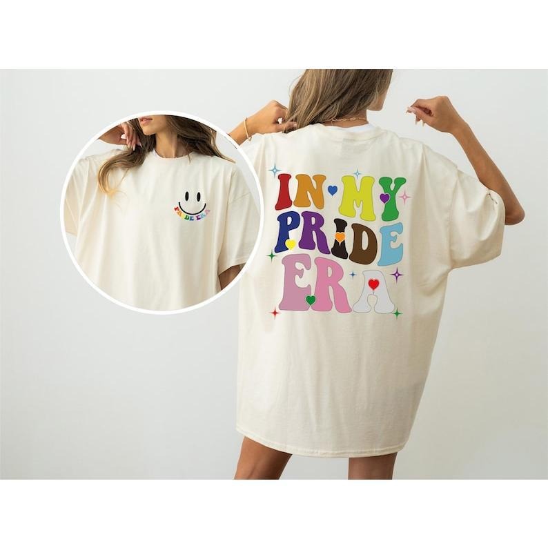 In My Pride Era Shirt, LGBTQ+ Pride Month Shirt, Proud Ally Shirt, LGBT Shirt, Gay Pride Shirt, Equality Queer  T-shirt,...
