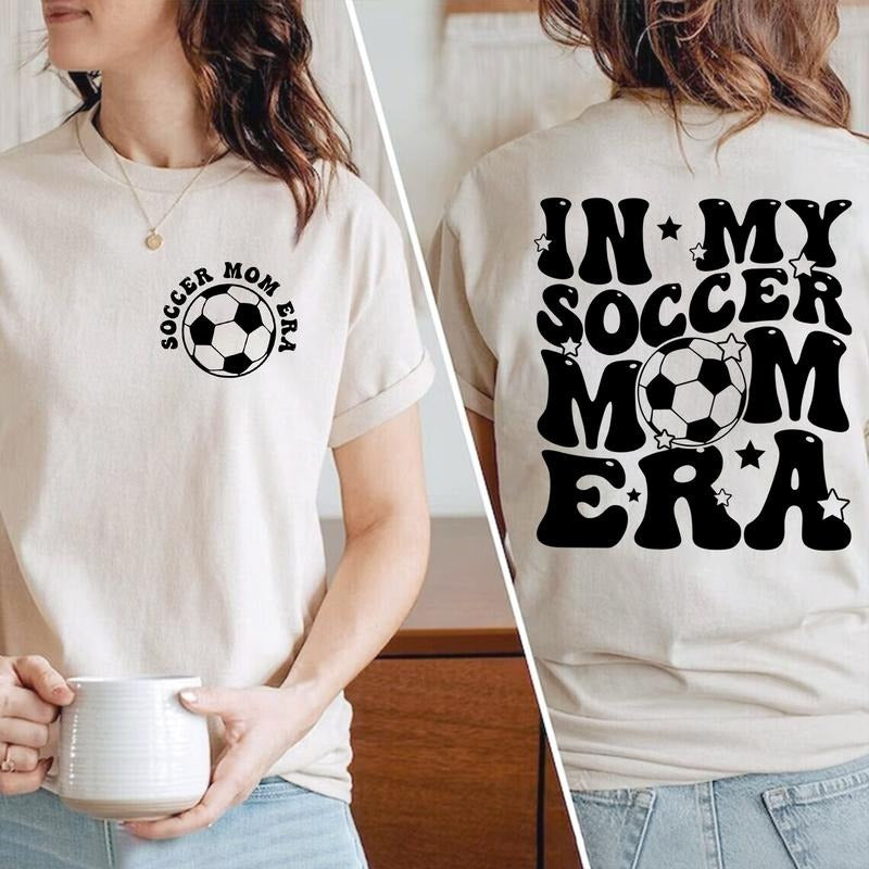 My Soccer Mom Era Soccer Mom Shirt Game Day Soccer Soccer Mama Retro Concert Shirt Mom Mom Era Cotton Fabric T-Shirts, Hoodie, Sweatshirt