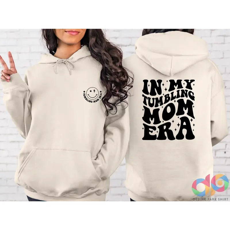 In My Tumbling Era Sweatshirt Tumbling Mom Hoodie Gymnastics Mom Era Sweater Tumbling Sweater Sports Mama Gifts Gift For...