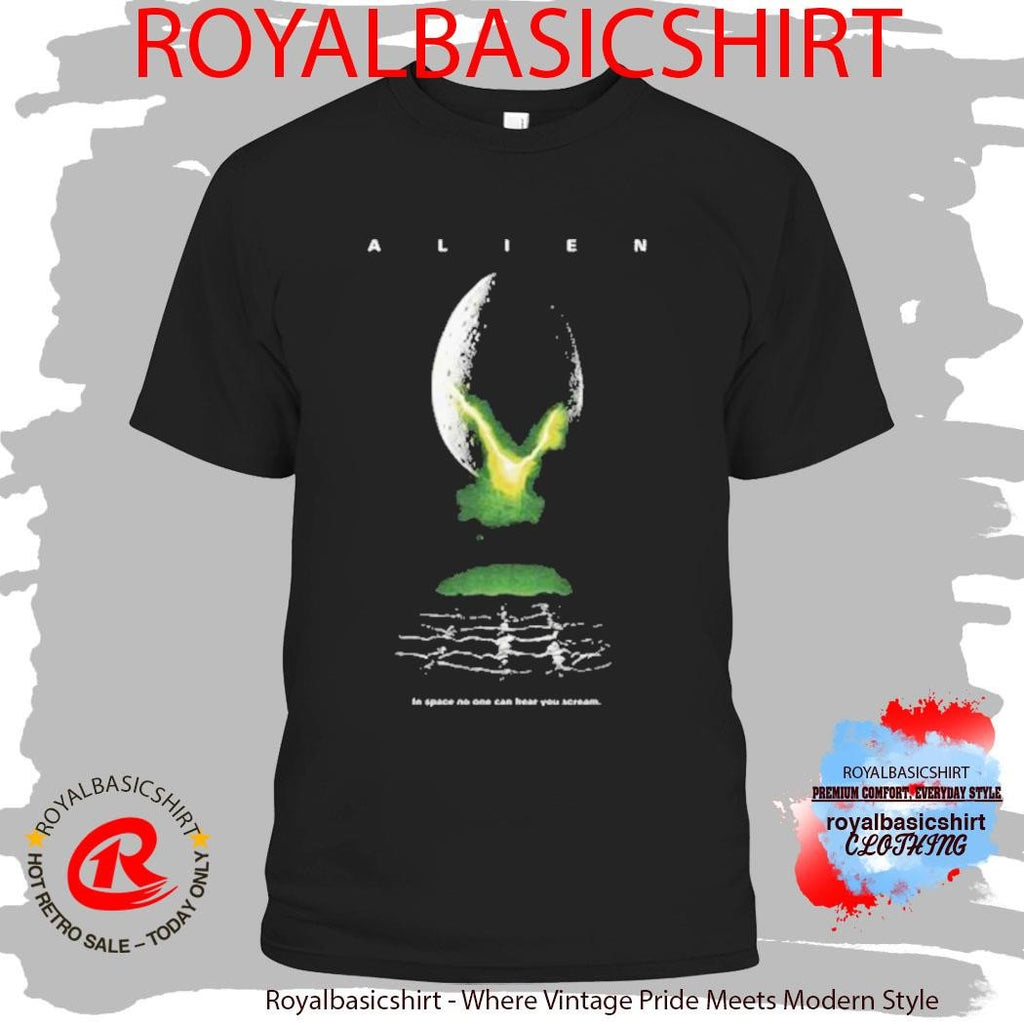 In Space No One Can Hear You Scream Alien Classic T-Shirt