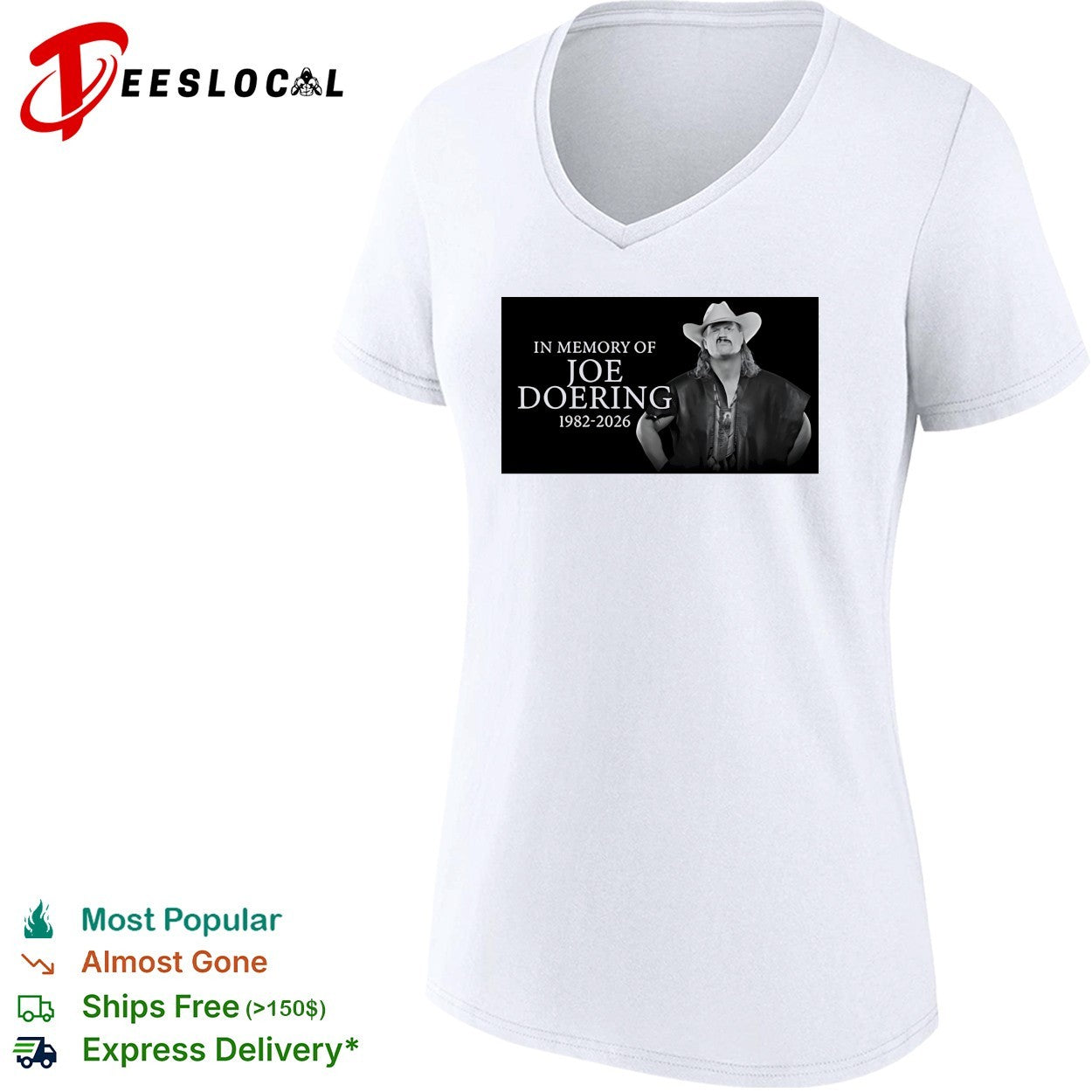In memory of Joe Doering 1982 2026 shirt