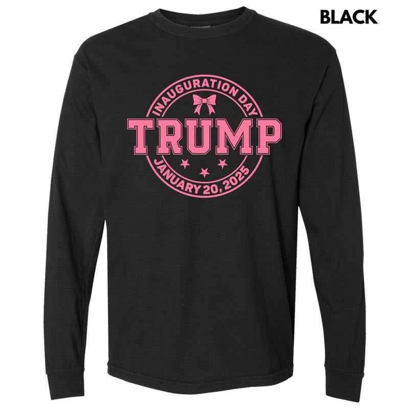 Inauguration Day Long Sleeve Comfort Colors T-Shirt 'NLB' Hoodie, Sweatshirt | PrintMintTees.com