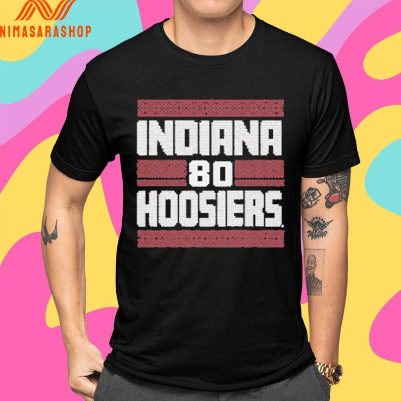 Indiana 80 Hoosiers Holiday Shirts