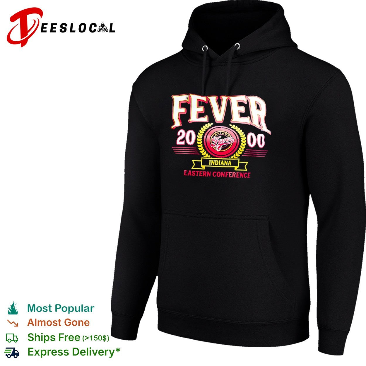 Indiana Fever Eastern Conference logo 2000 shirt