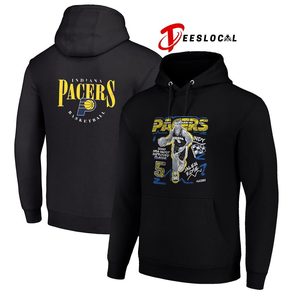 Indiana Pacers Jalen Rose 2000 NBA most improved player shirt