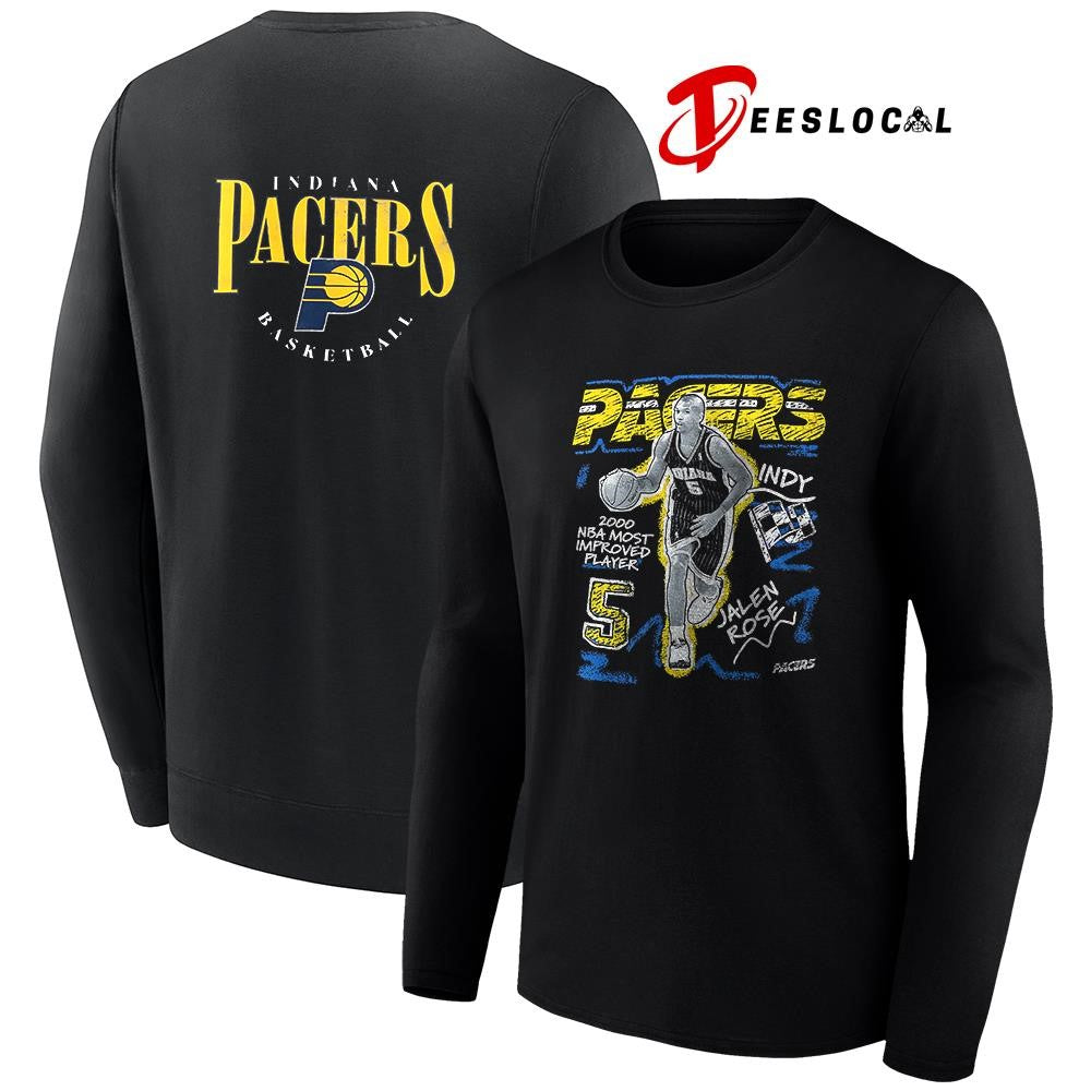 Indiana Pacers Jalen Rose 2000 NBA most improved player shirt