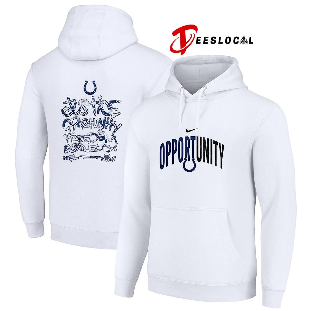 Indianapolis Colts justice opportunity freedom equity shirt