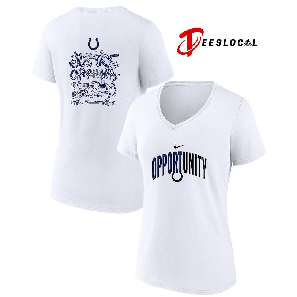 Indianapolis Colts justice opportunity freedom equity shirt