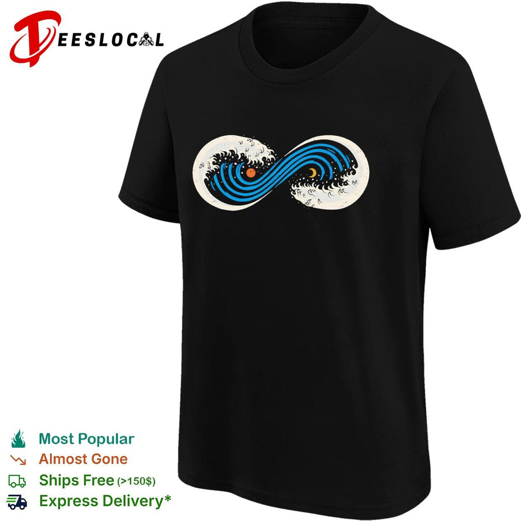 Infinite ocean waves shirt