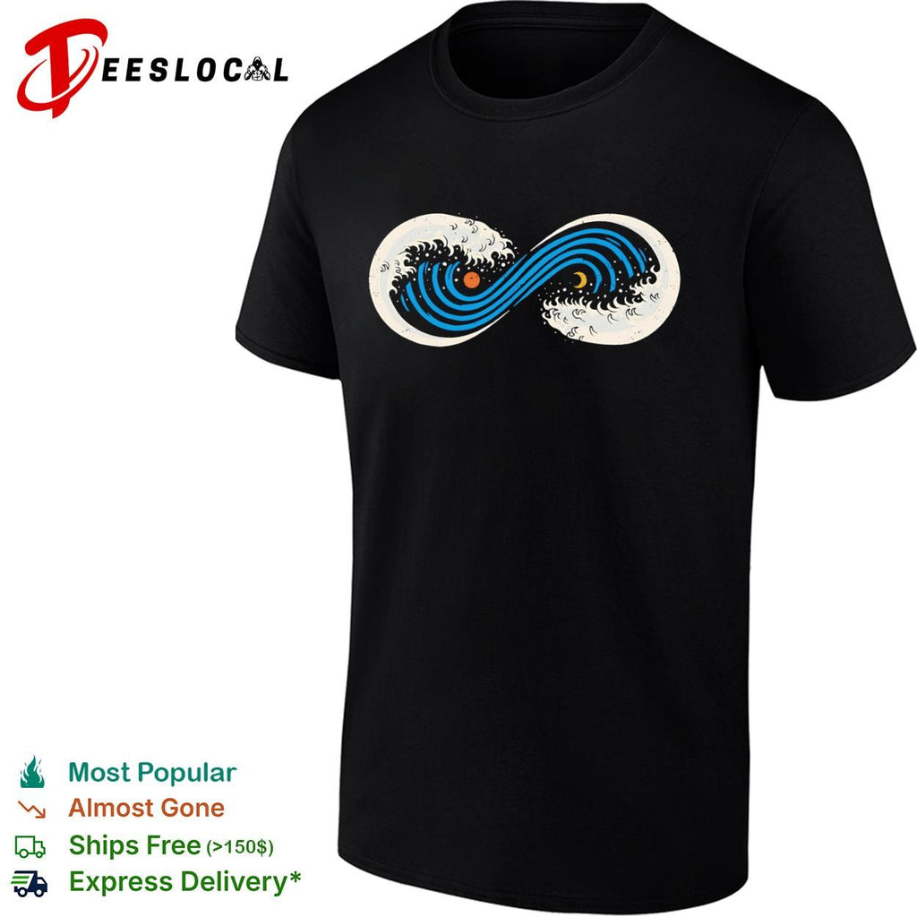 Infinite ocean waves shirt