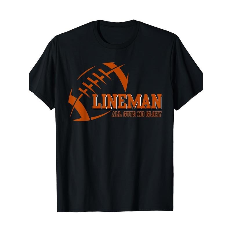 Informant all cut no glory football T-shirt, men's T-shirt Made in USA Hoodie Sweatshirt | PrintMintTees.com