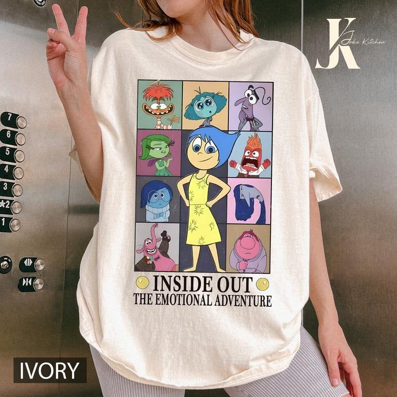 Inside Out Joy Shirt, Inside Out 2 Shirt, In My The Emotional Adventure Shirt, Mental Health Shirt,Emotions Shirt Hoodie...