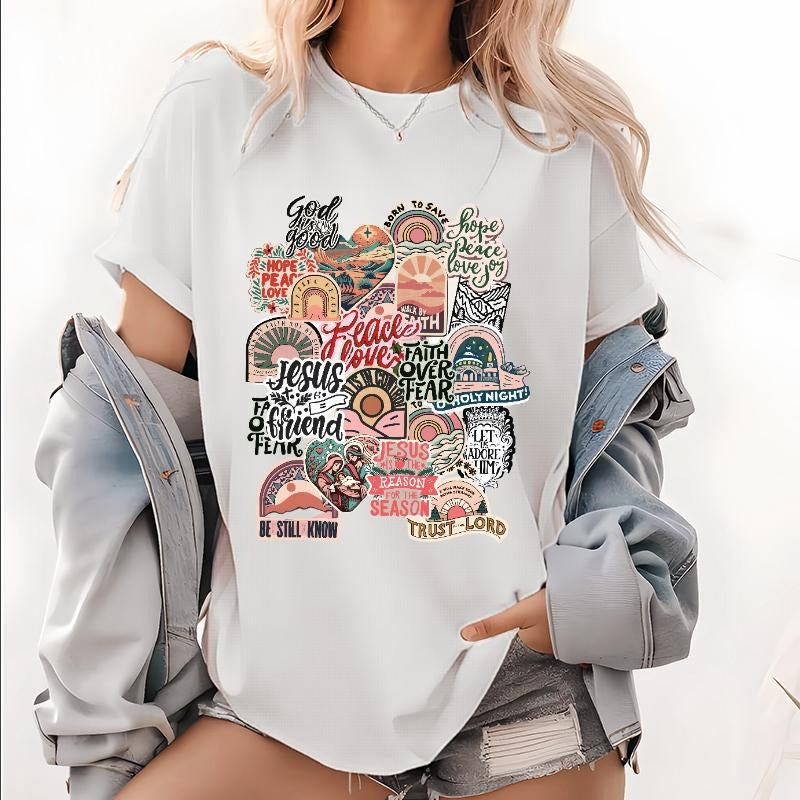 Inspirational Retro Christian Washed T-Shirt style 02 Hoodie Sweatshirt | PrintMintTees.com