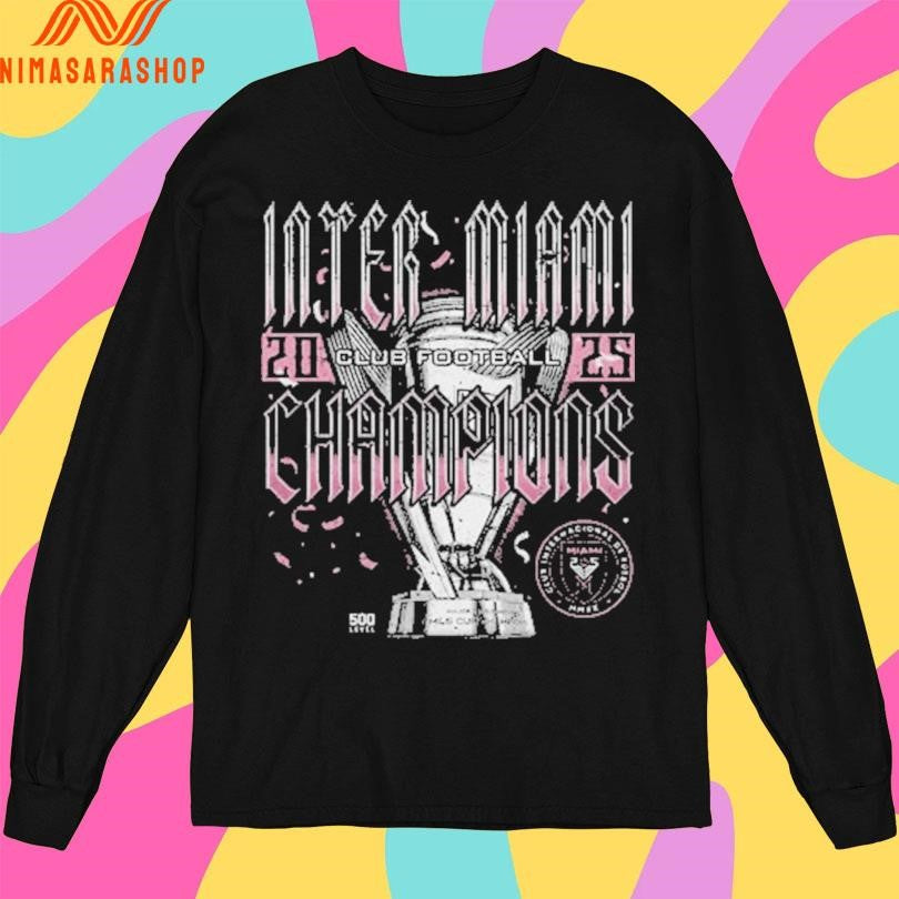Inter Miami Club Football Champions 2025 Shirts