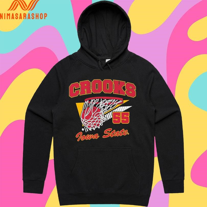 Iowa State Basketball Audi Crooks Retro Swish Shirts