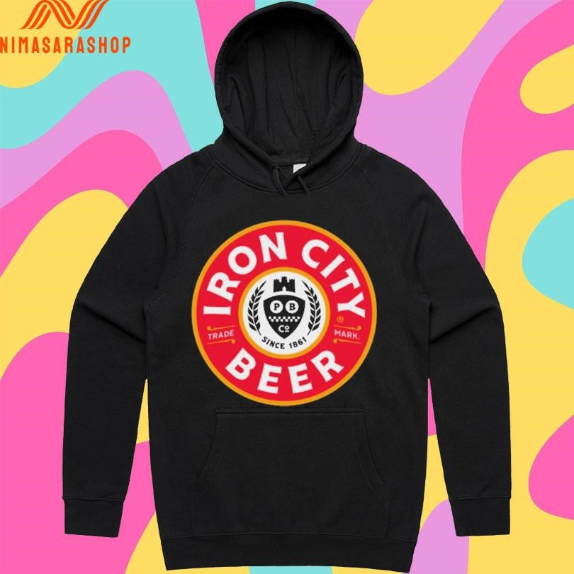 Iron City Beer Trademark Since 1861 Logo Shirts