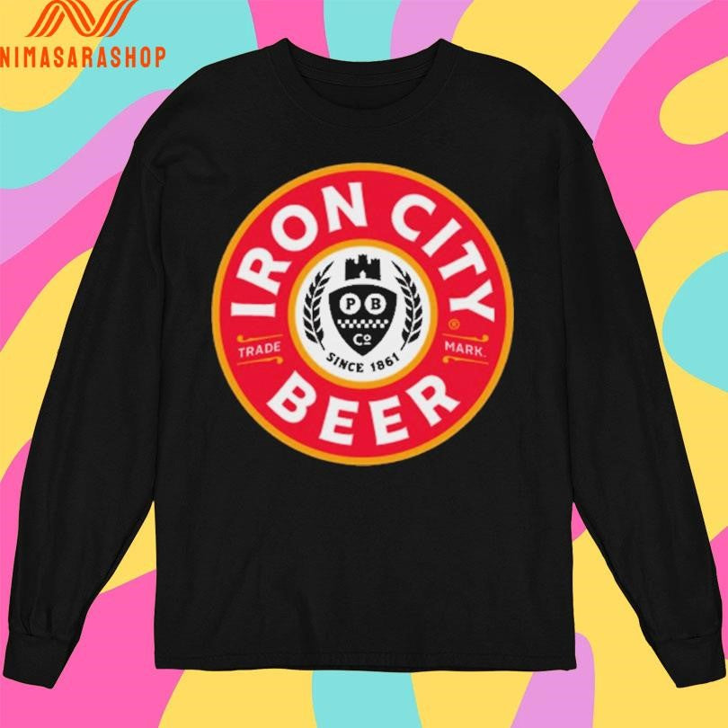 Iron City Beer Trademark Since 1861 Logo Shirts