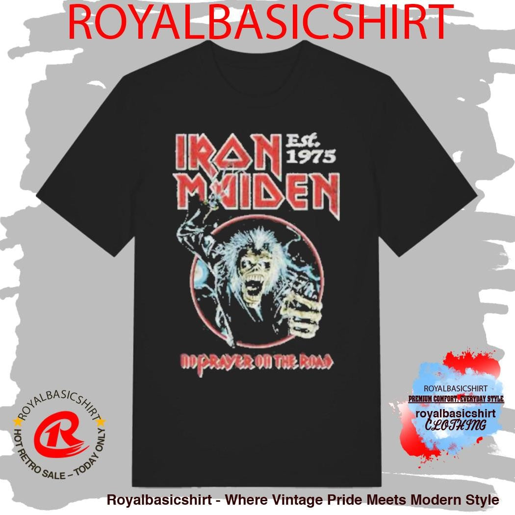 Iron Maiden Im50 No Prayer For The Road Shirt
