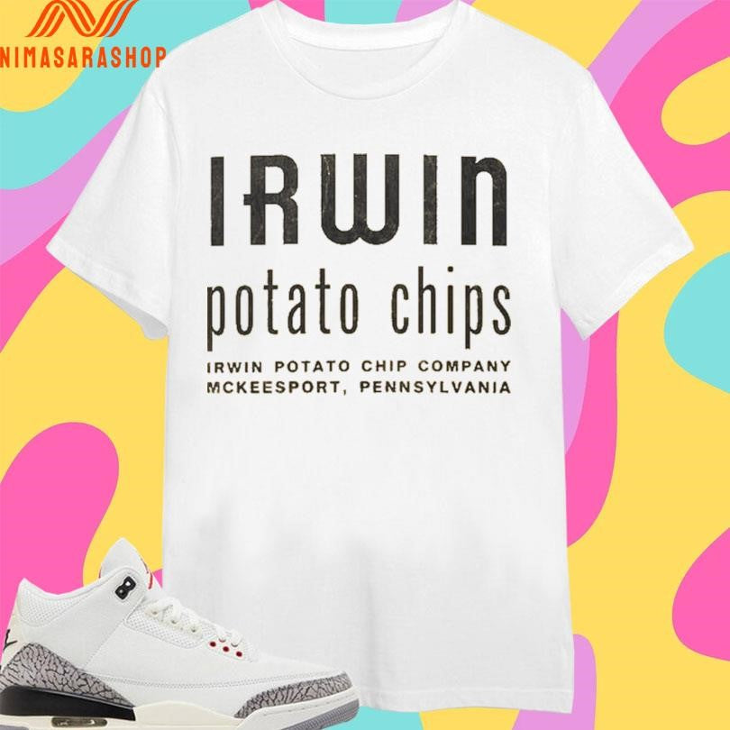 Irwin Potato Chips Irwin Potato Chip Company Mckeesport Pennsylvania Shirts