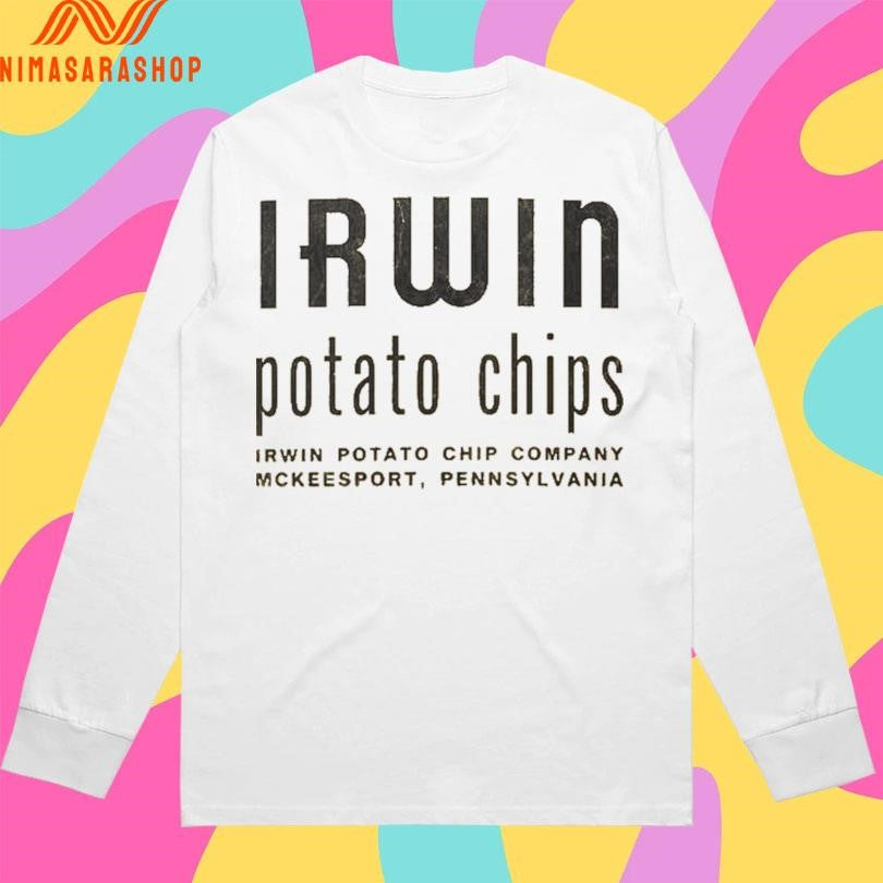 Irwin Potato Chips Irwin Potato Chip Company Mckeesport Pennsylvania Shirts