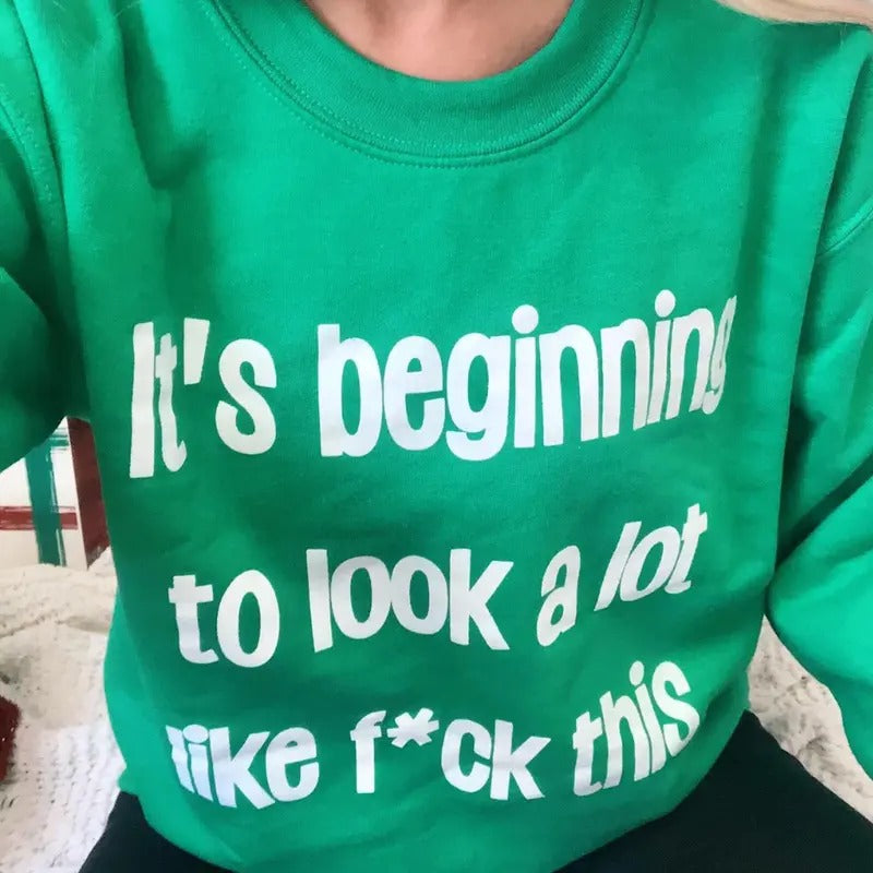 It's Beginning To Look A Lot Like Sweatshirt Shirt Hoodie | PrintMintTees.com