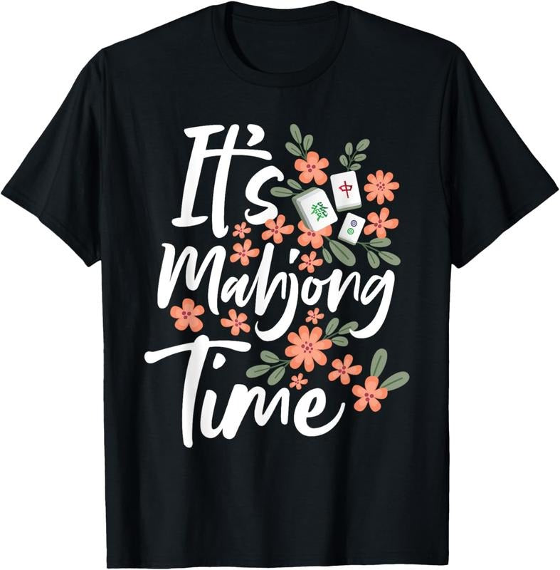 'S Mahjong Time Gambling Chinese Game Casino Player T-Shirts, Hoodie, Sweatshirt