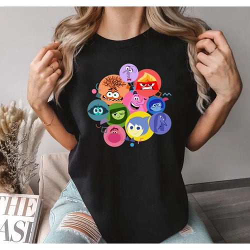 It's Okay To Feel All The Feels Shirt, Family Shirt, Emotion Characters Shirts, Mental Health, Inclusion Speech Therapy...