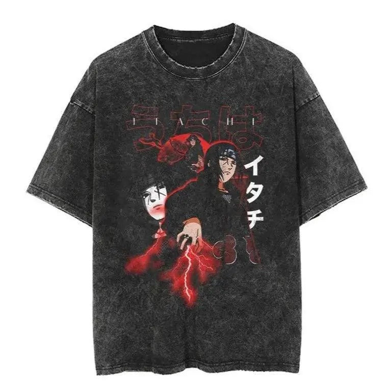 Itachi Anime T-Shirt Sweatshirt, Hoodie, Comfort Colors | PrintMintTees.com