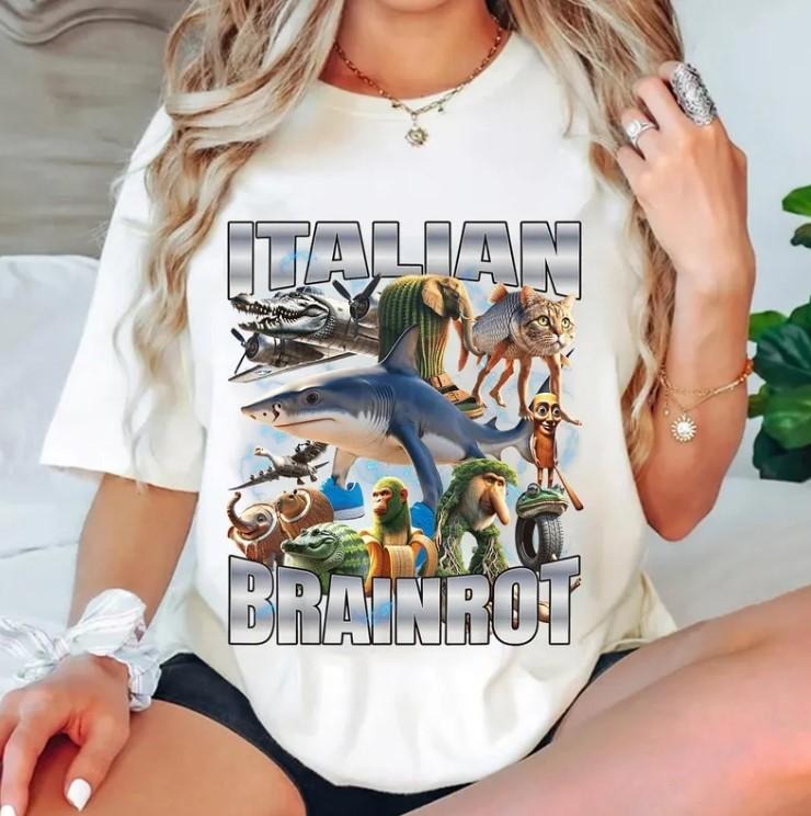 Italian Brainrot trendy T-Shirt, Dank Memes Tshirt, Brainrot Shirt Hoodie Sweatshirt | PrintMintTees.com
