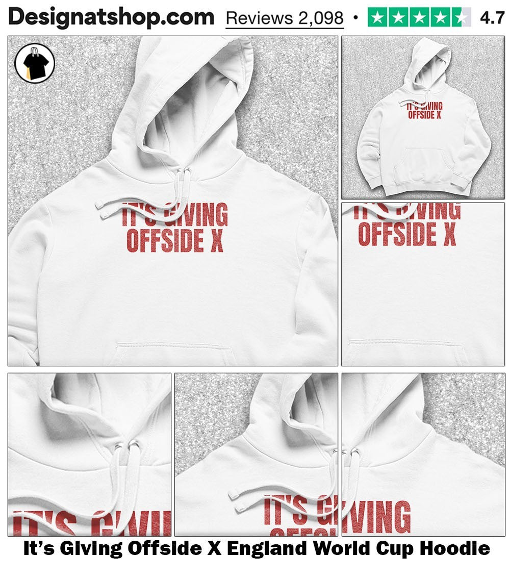 It’s Giving Offside X England World Cup shirt