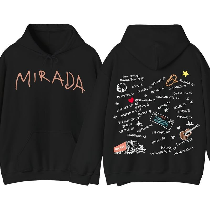 Ivan Cornejo Mirada 2025 Tour Parte 2 Hoodie, Ivan Cornejo Merch, Mirada Tour Hoodie, Ivan Sale Para Ser Feliz Shirt...